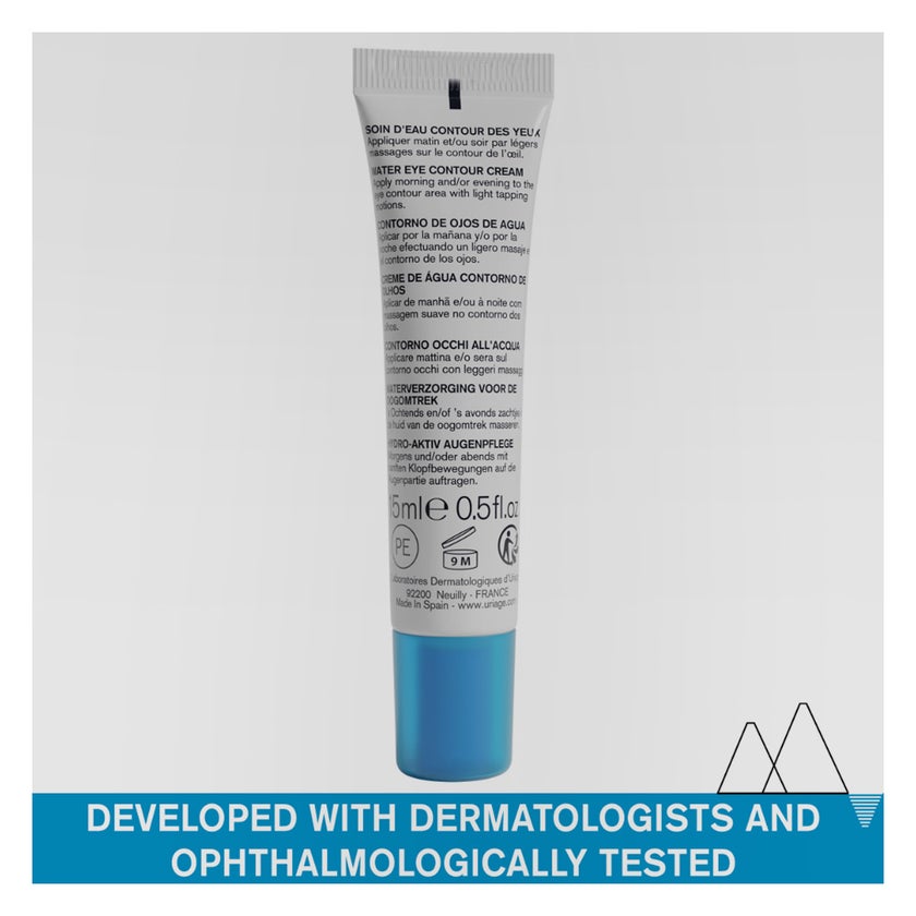 Uriage Eau Thermale Water Eye Moisturizing Contour Cream For Fine Lines & Dark Circles 15ml