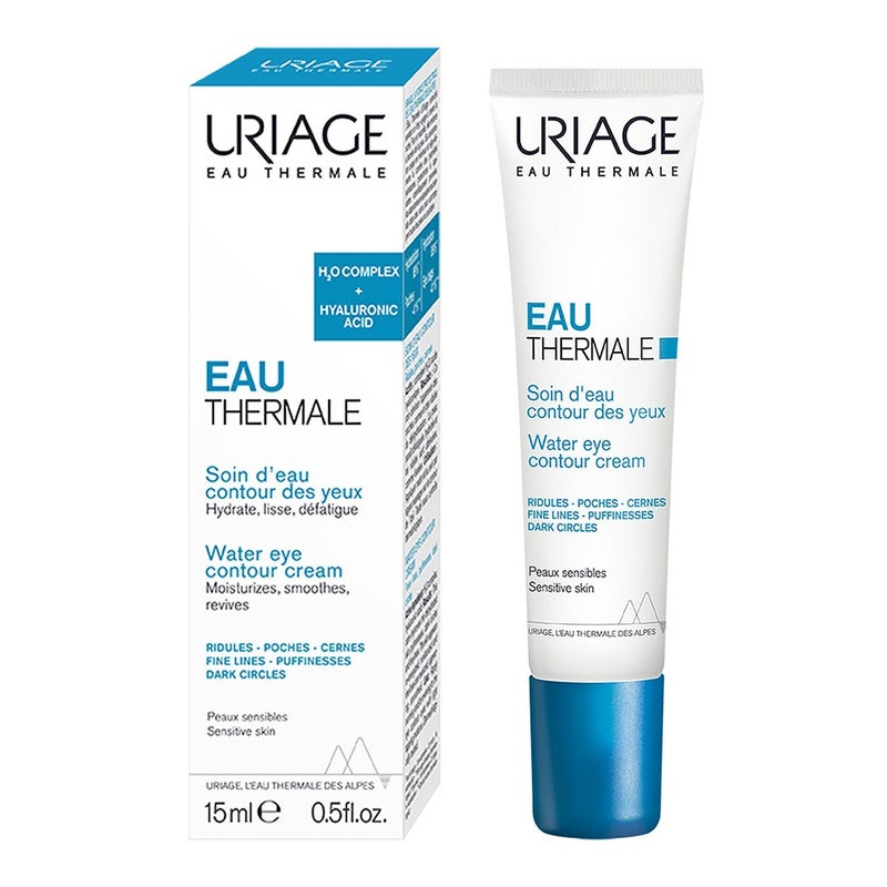 Uriage Eau Thermale Water Eye Moisturizing Contour Cream For Fine Lines & Dark Circles 15ml