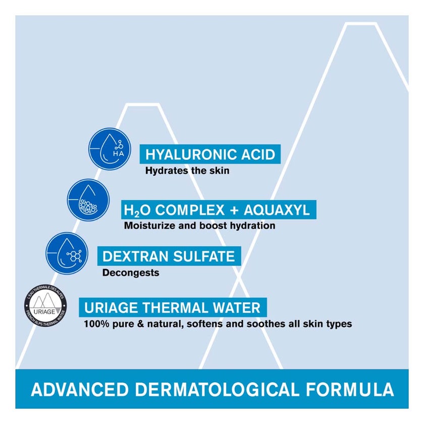 Uriage Eau Thermale Water Eye Moisturizing Contour Cream For Fine Lines & Dark Circles 15ml