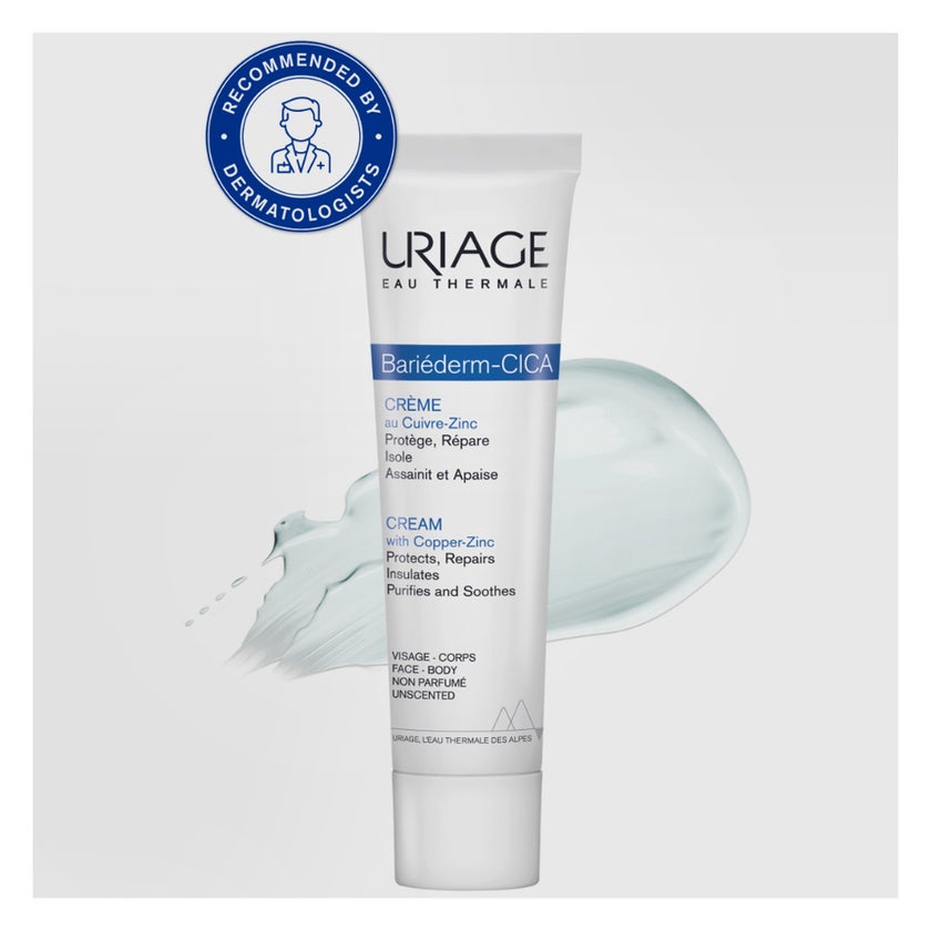 Uriage Bariederm-CICA Repairing Cream With Copper & Zinc 100ml