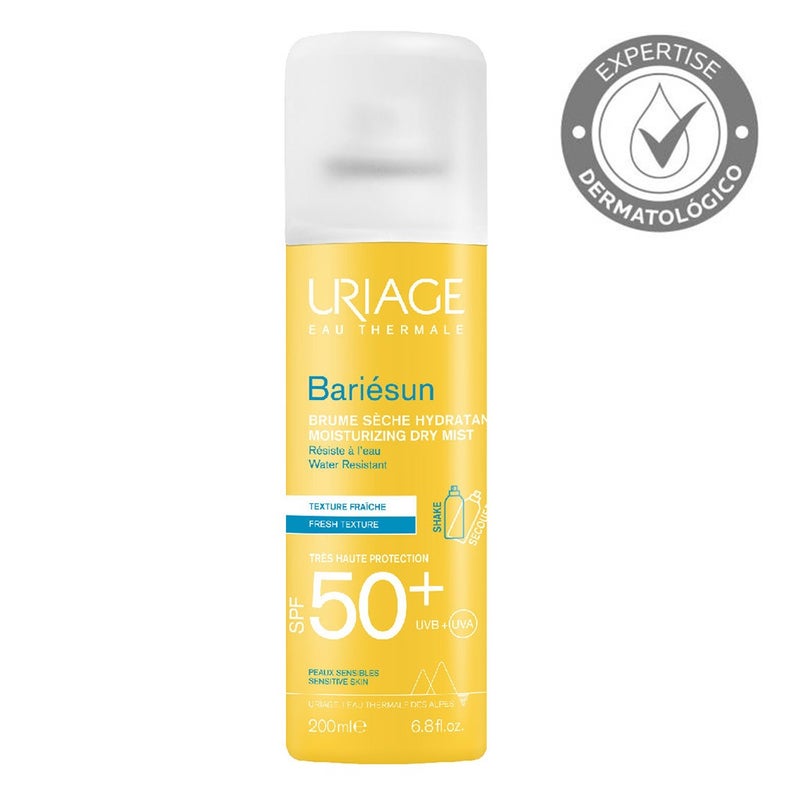 Uriage Bariesun Moisturising Dry Mist SPF50+ Sunscreen 200ml