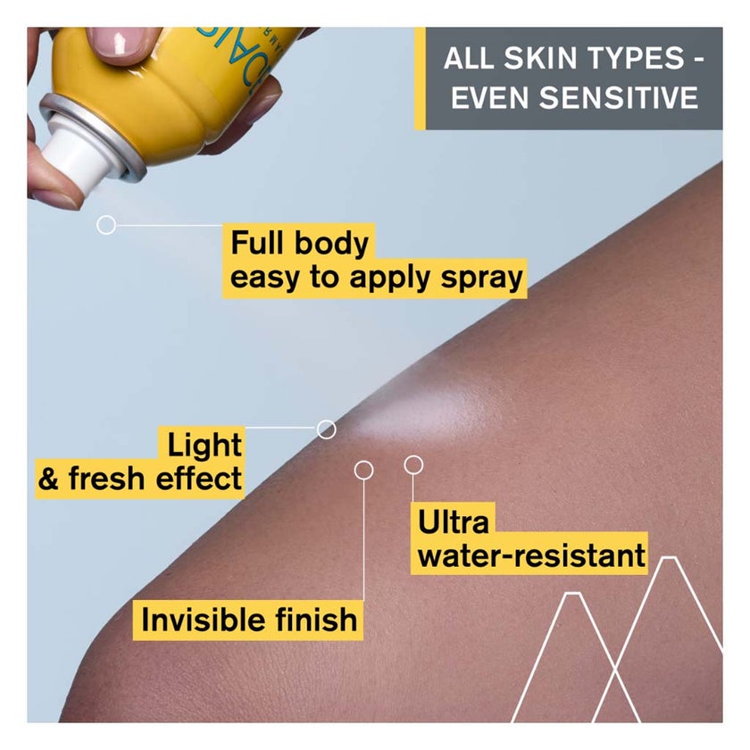 Uriage Bariesun Moisturising Dry Mist SPF50+ Sunscreen 200ml