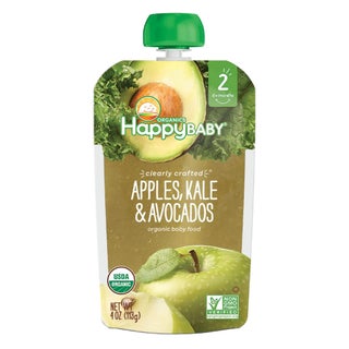 HappyBaby Organic Baby Food Apple, Kale And Avocados 113 g