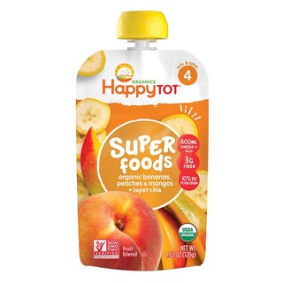 HappyTot SuperFoods Bananas, Peaches & Mangoes + SuperChia 120 g