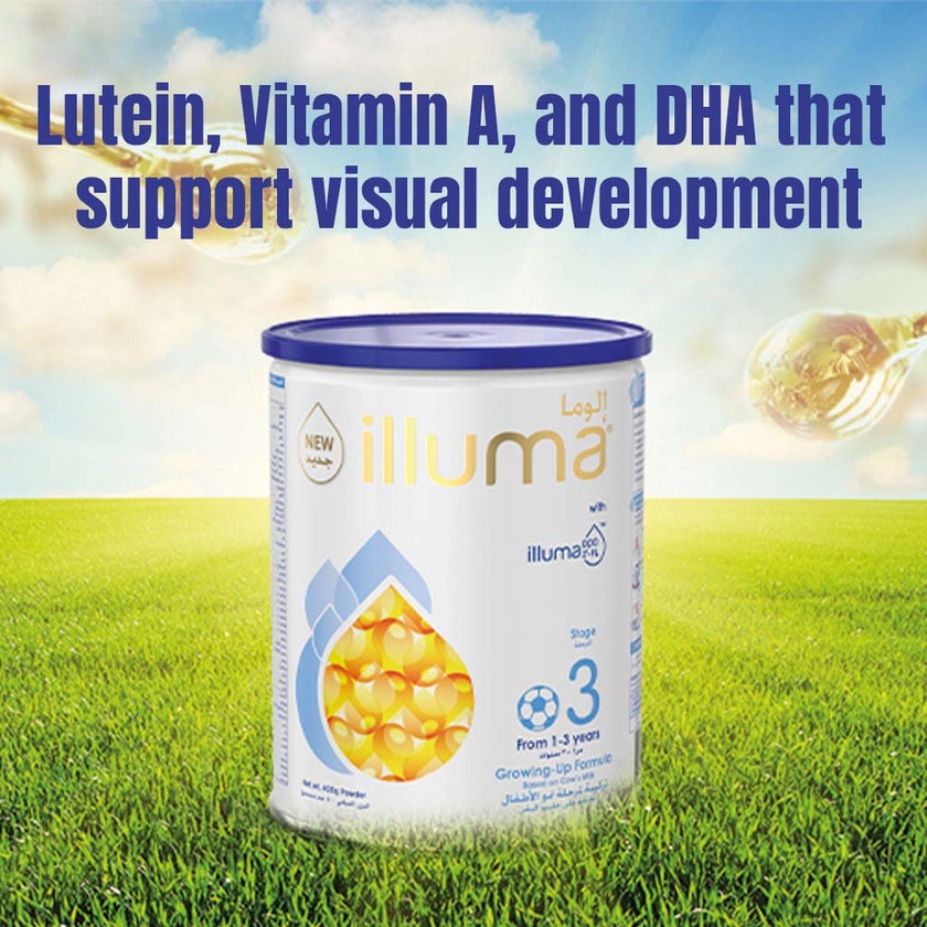 Illuma Stage 3 Toddlers Milk Formula For 1 To 3 Years 800g