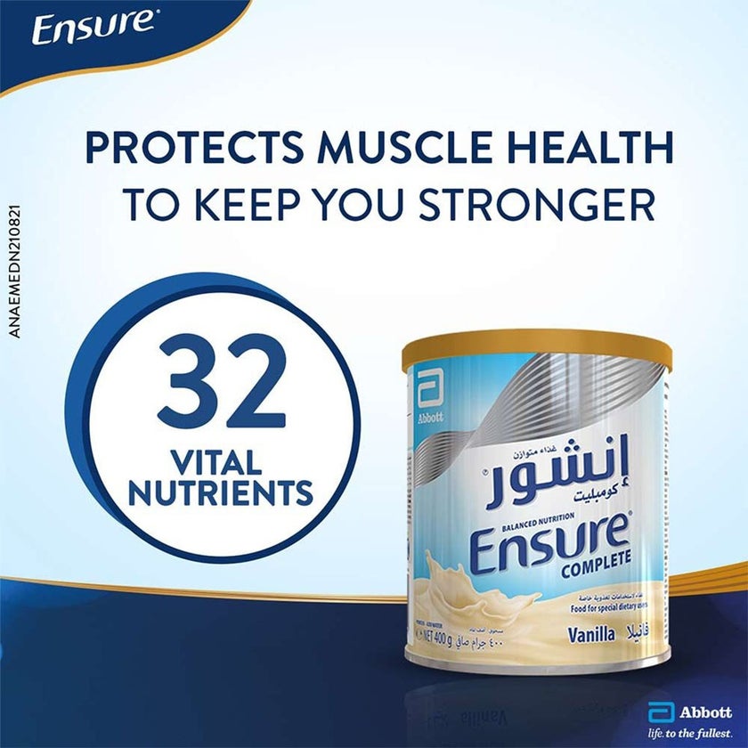 Ensure Complete Vanilla Powder 400g