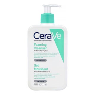 CeraVe Fragrance Free Foaming Cleanser For Normal To Oily Skin 473ml