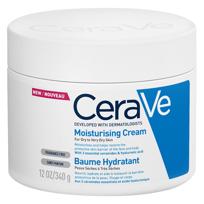 CeraVe Moisturising Cream For Dry To Very Dry Skin 340g