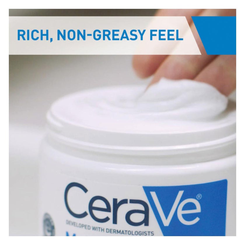 CeraVe Fragrance Free Moisturising Cream For Dry To Very Dry Skin 454g