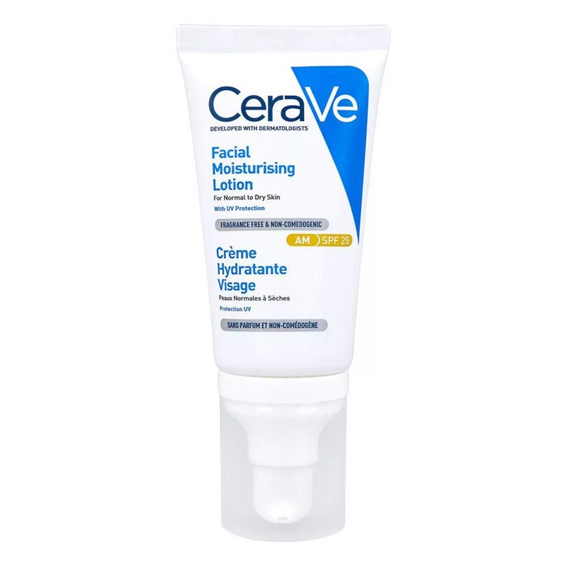 CeraVe Facial Moisturising SPF 25 AM Lotion For Normal To Dry Skin 52ml