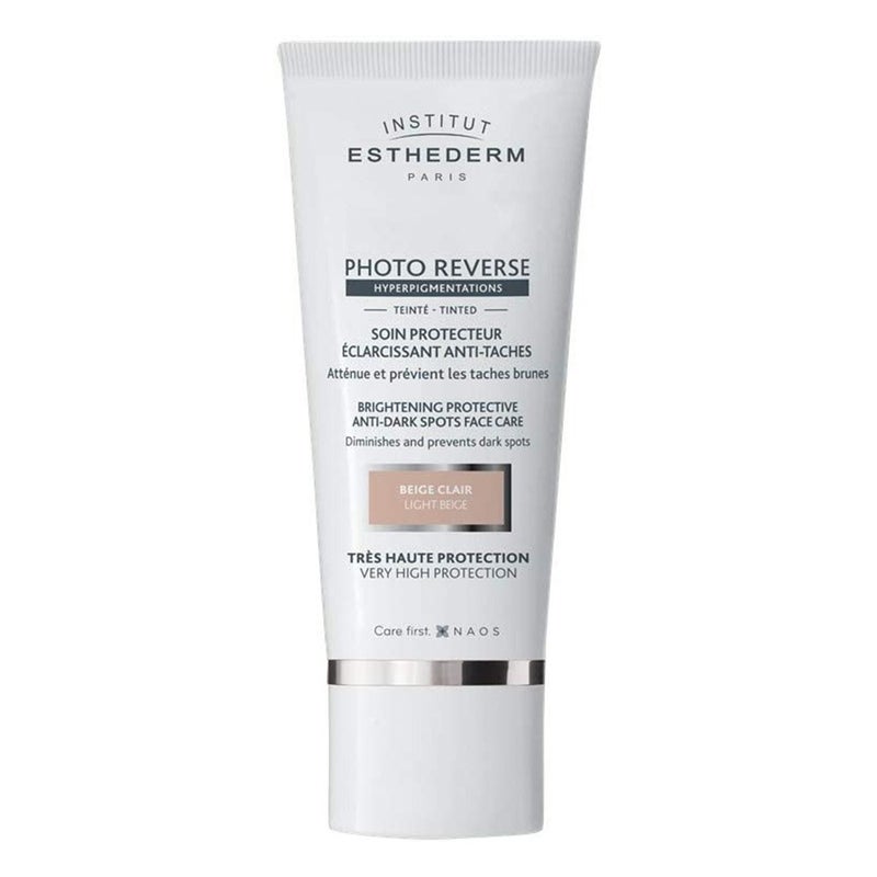 Institut Esthederm Photo Reverse Hyperpigmentations Brightening Sun Protective Anti-dark Spot Face Care Tinted Cream- Light Beige 50ml