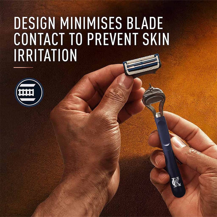 King C. Gillette Men's Neck Shaving Razor Blade Refills, Pack of 3's