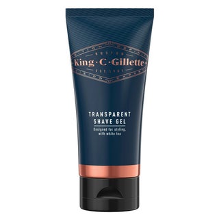 King C. Gillette Men’s Transparent, Non-Foaming Shave Gel With White Tea and Argan Oil 150ml
