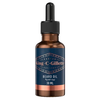 King C. Gillette Men’s Nourishing Beard Oil With Plant Based Oils 30ml