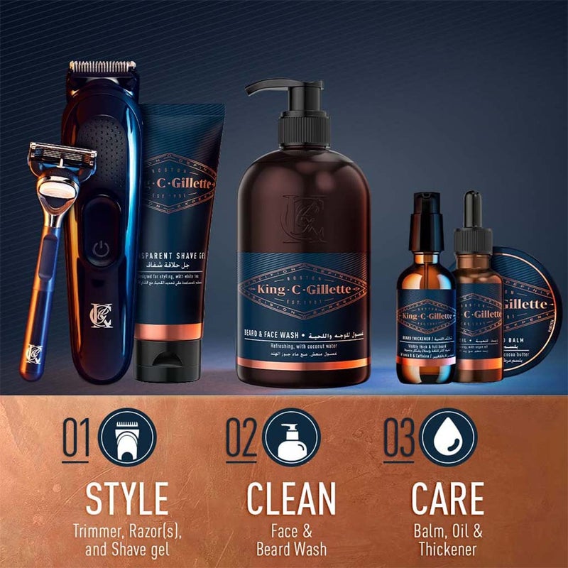 King C. Gillette Men’s Nourishing Beard Oil With Plant Based Oils 30ml