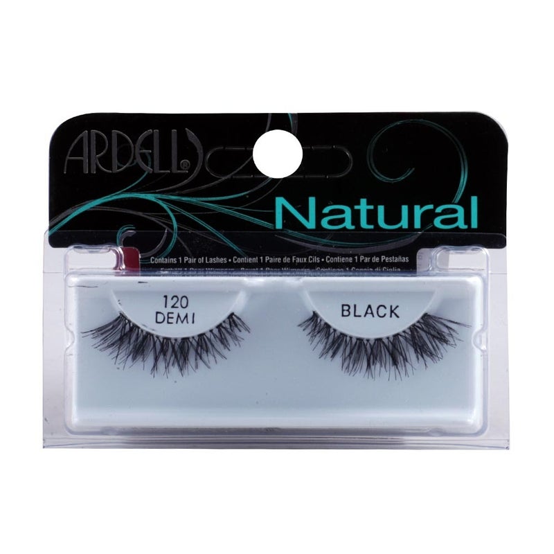 Ardell Natural 120 Demi Black False Eyelash Pair 1's 62010