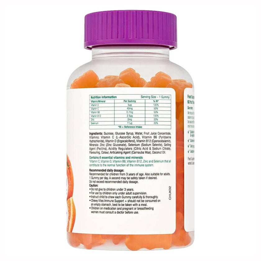 Chewy Vites Kids Immune Support Gummies, Pack of 60's