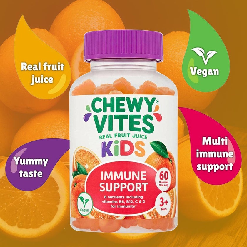 Chewy Vites Kids Immune Support Gummies, Pack of 60's
