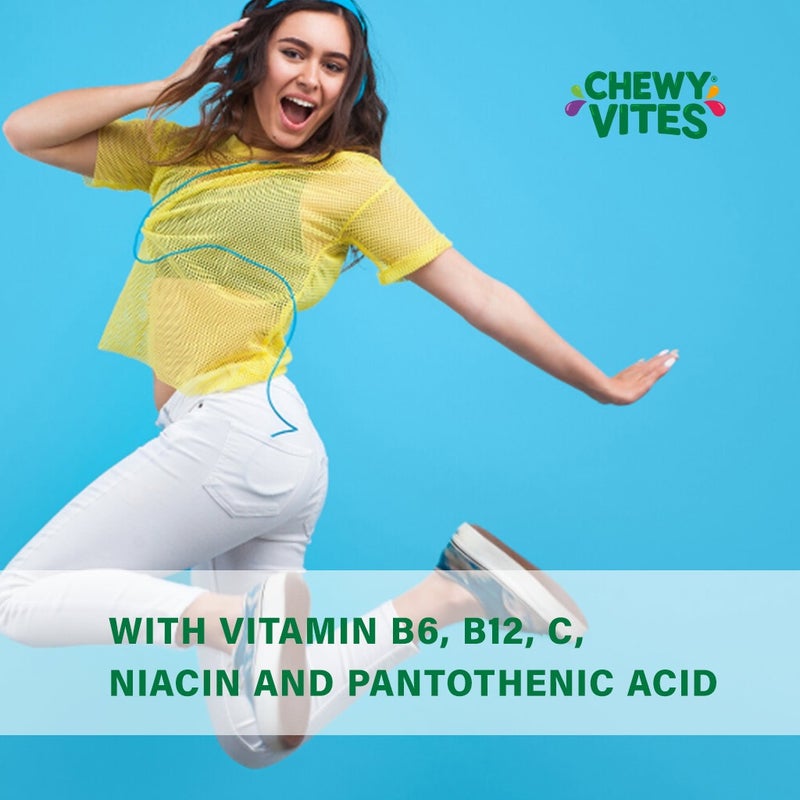 Chewy Vites Adults Daily Energy Release Gummies 60's