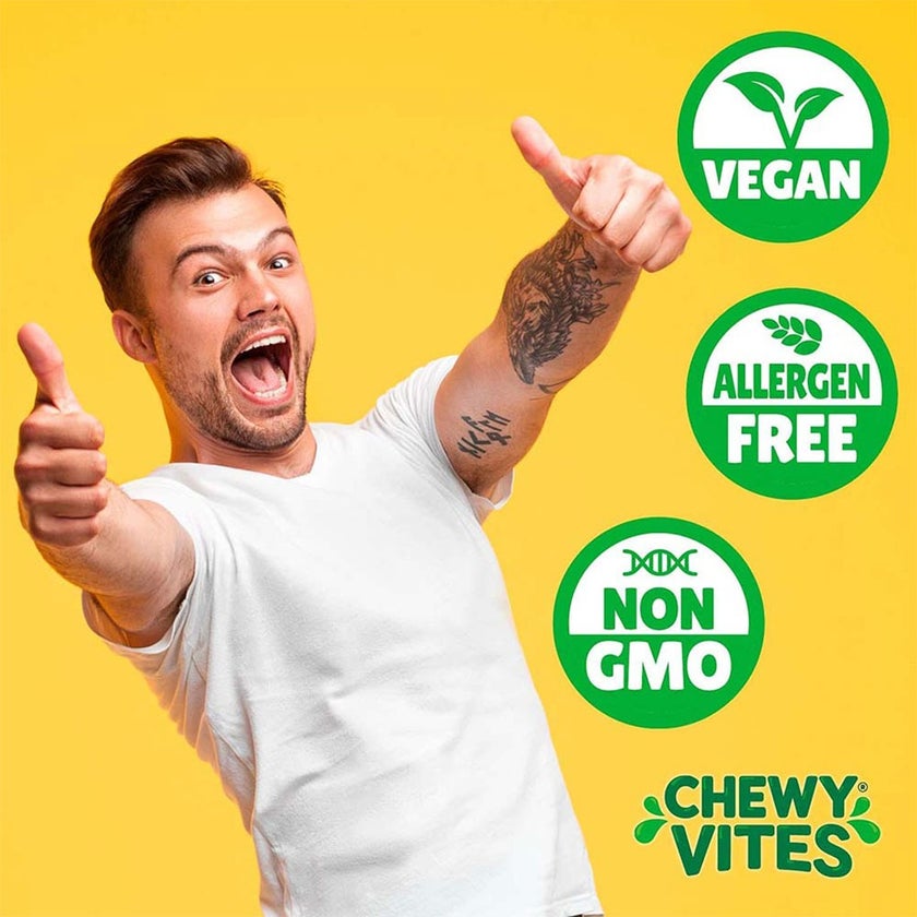 Chewy Vites Adults Vitamin D3 1000 IU Extra Strength Gummies