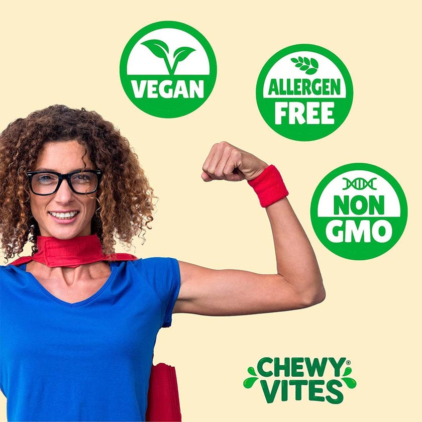 Chewy Vites Adults Super Immune Gummies, Pack of 60's