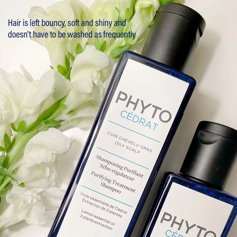 Phyto Phytocedrat Purifying Treatment Shampoo With Lemon Essential Oils For Oily Scalp 250ml