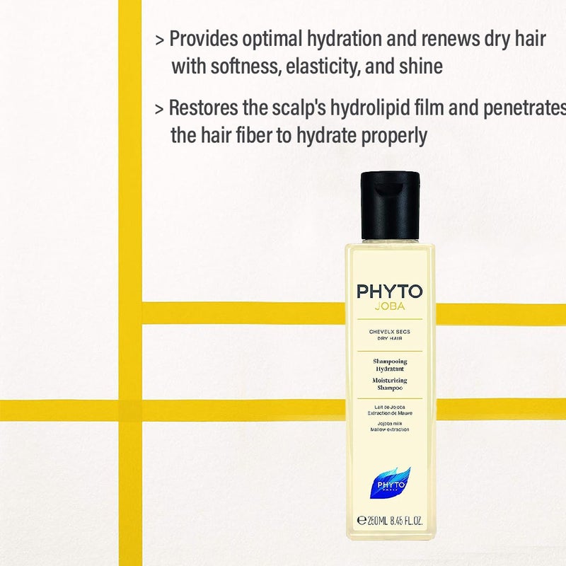 Phyto Phytojoba Moisturizing Shampoo With Jojoba Milk For Dry Hair 250ml