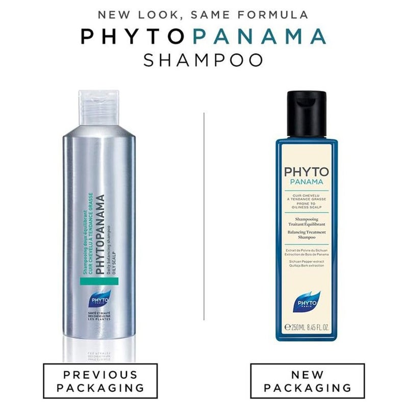 Phyto Phytopanama Balancing Treatment Shampoo For Oily Scalp & Hair 250ml
