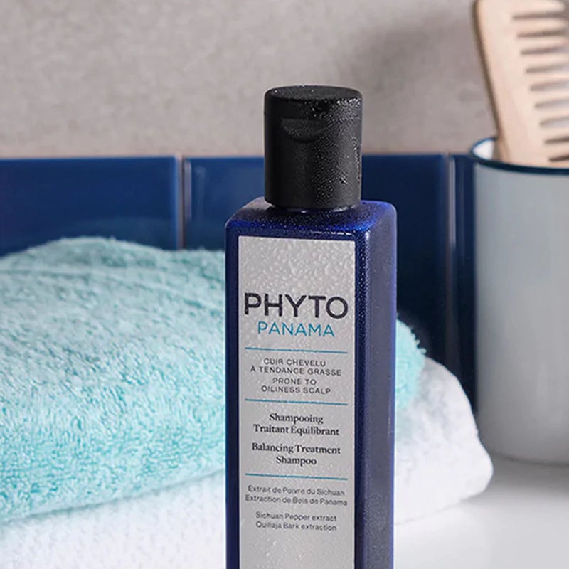 Phyto Phytopanama Balancing Treatment Shampoo For Oily Scalp & Hair 250ml