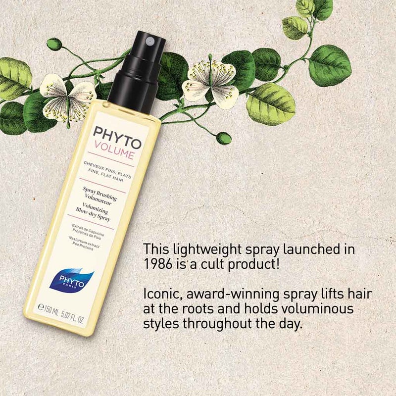 Phyto Phytovolume Volumizing Blow Dry Spray For Fine & Flat Hair 150ml