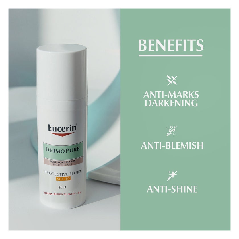 Eucerin DermoPurifyer Post Acne Marks SPF 30 Protective Fluid 50ml