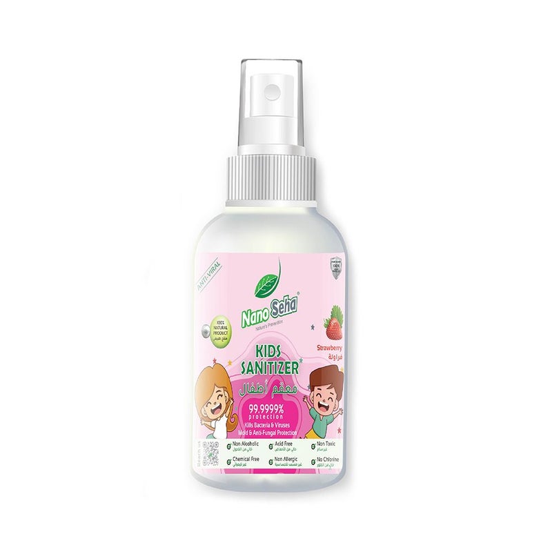 Nano Seha Kids Disinfectant Sanitizer Spray Strawberry 60 mL