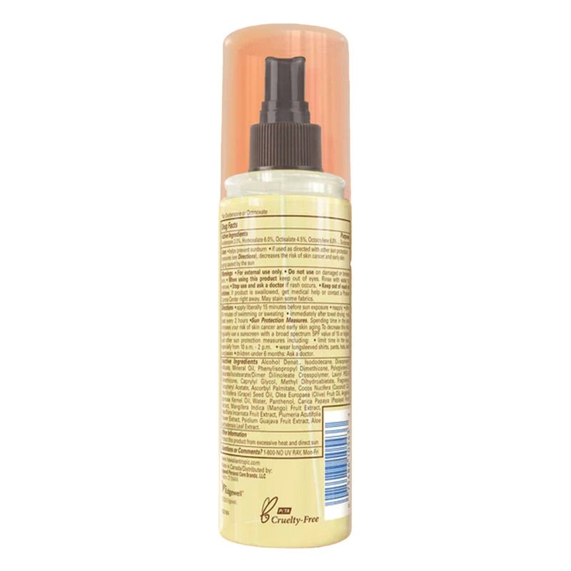 Hawaiian Tropic Silk Hydration Weightless Oil Dry Oil Sunscreen Mist SPF 30, 148 mL