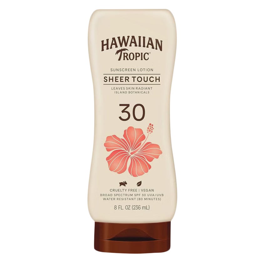 Hawaiian Tropic Sheer Touch Ultra Radiance Sunscreen Lotion SPF 30, 236ml