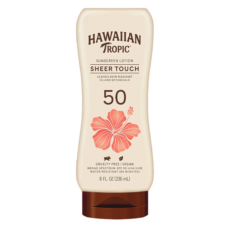 Hawaiian Tropic Sheer Touch Ultra Radiance Sunscreen Lotion SPF 50, 236 mL