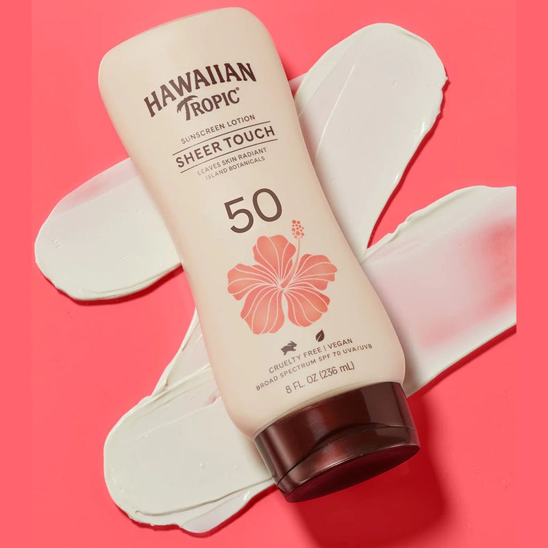 Hawaiian Tropic Sheer Touch Ultra Radiance Sunscreen Lotion SPF 50, 236 mL