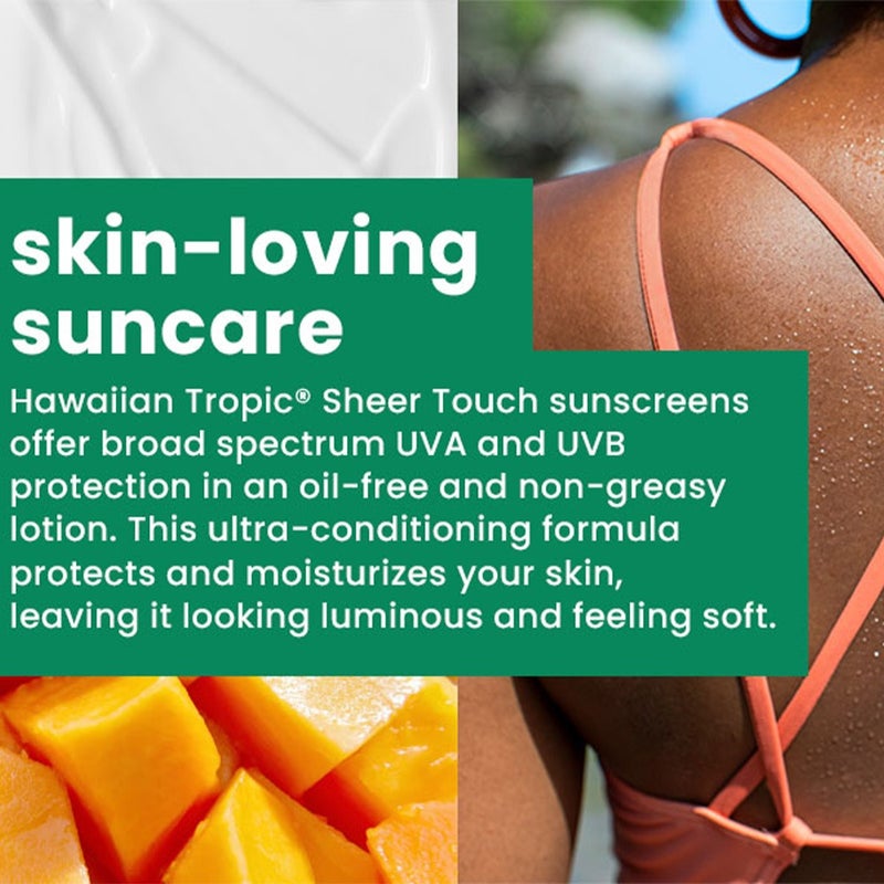 Hawaiian Tropic Sheer Touch Ultra Radiance SPF30 Reef Friendly Sunscreen Lotion 59ml