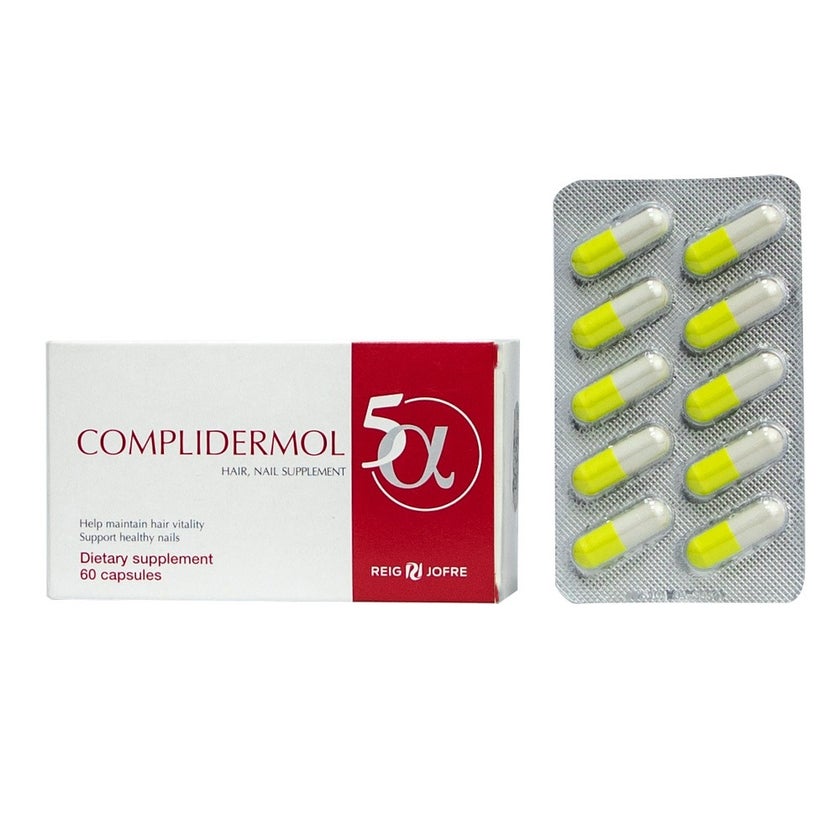 Complidermol 5 Alpha Capsules, Pack of 60's