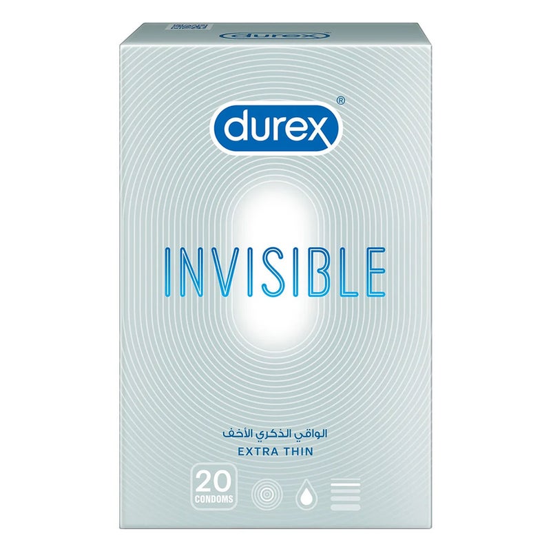 Durex Invisible Condoms 20's
