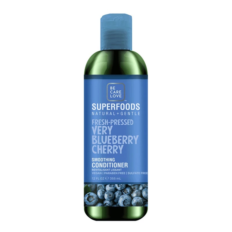 Be Care Love Superfoods Fresh Pressed Blueberry Cherry Smoothing Conditioner 355 mL