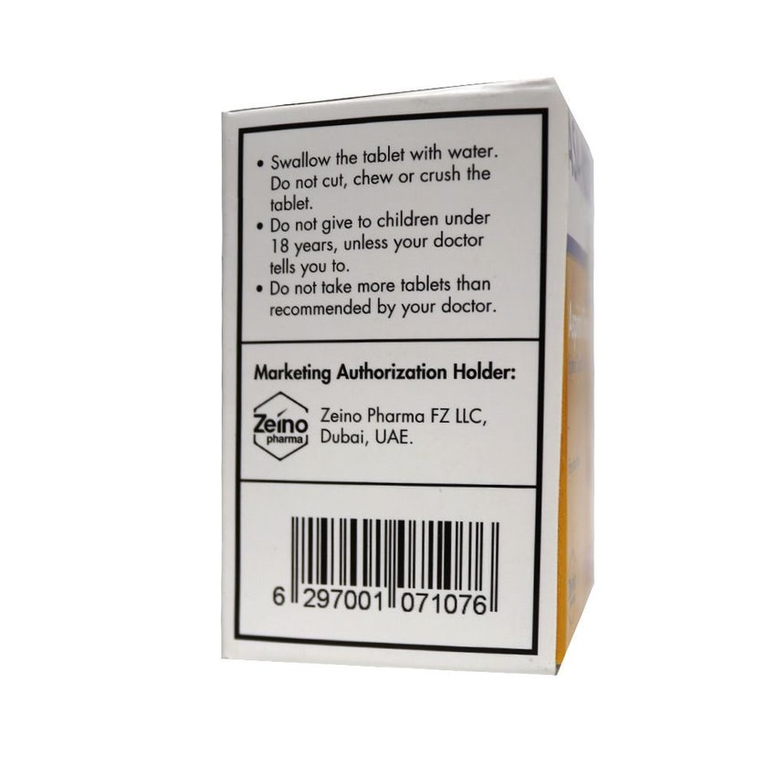Zeino Pharma Asa-Kor 75mg Enteric Coated Tablets, Pack of 30's