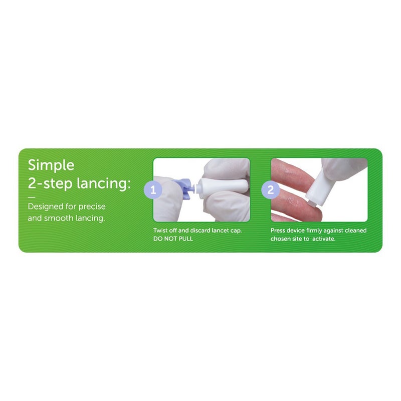 OneTouch Delica Safety 30G Blood Sugar Lancets 200's