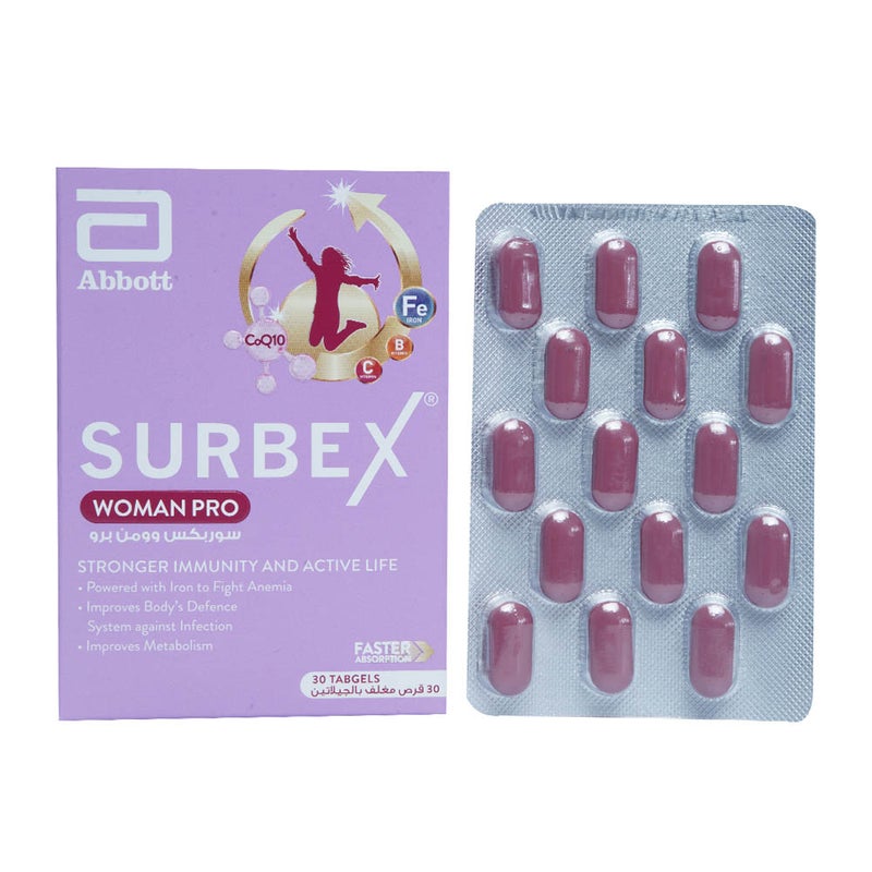 Surbex Woman Pro Tabgels 30's