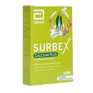 Surbex® Calcium Plus Tabgels 30's