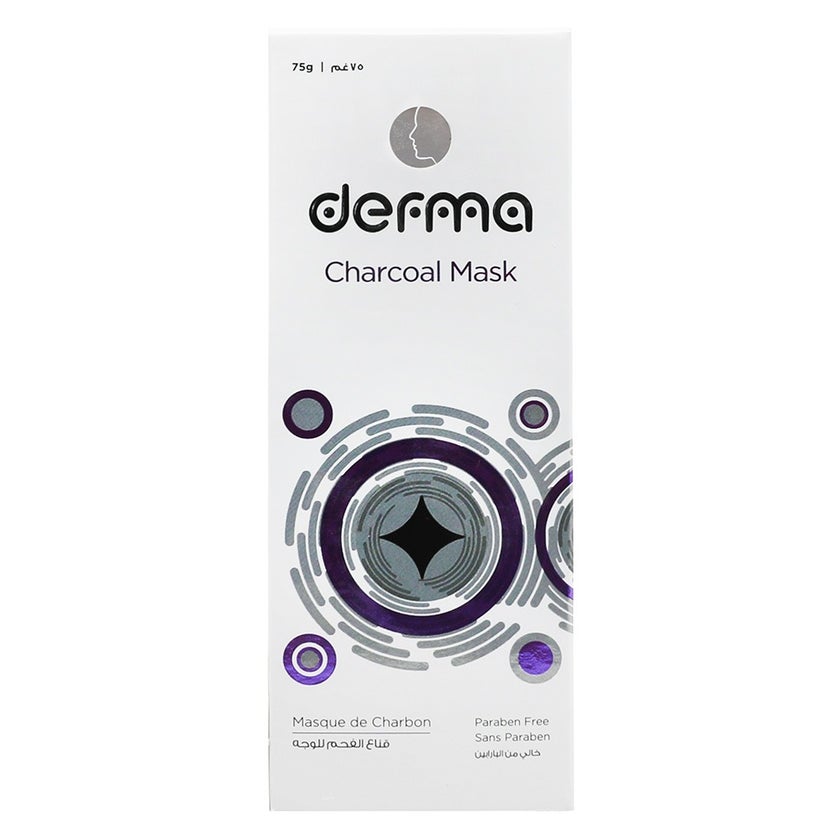 Derma Pella Charcoal Facial Mask 75g