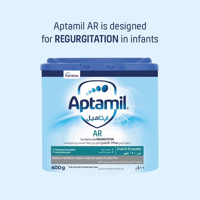 Aptamil AR Anti Regurgitation Infant Milk Formula For 0 To 12 Months 400g