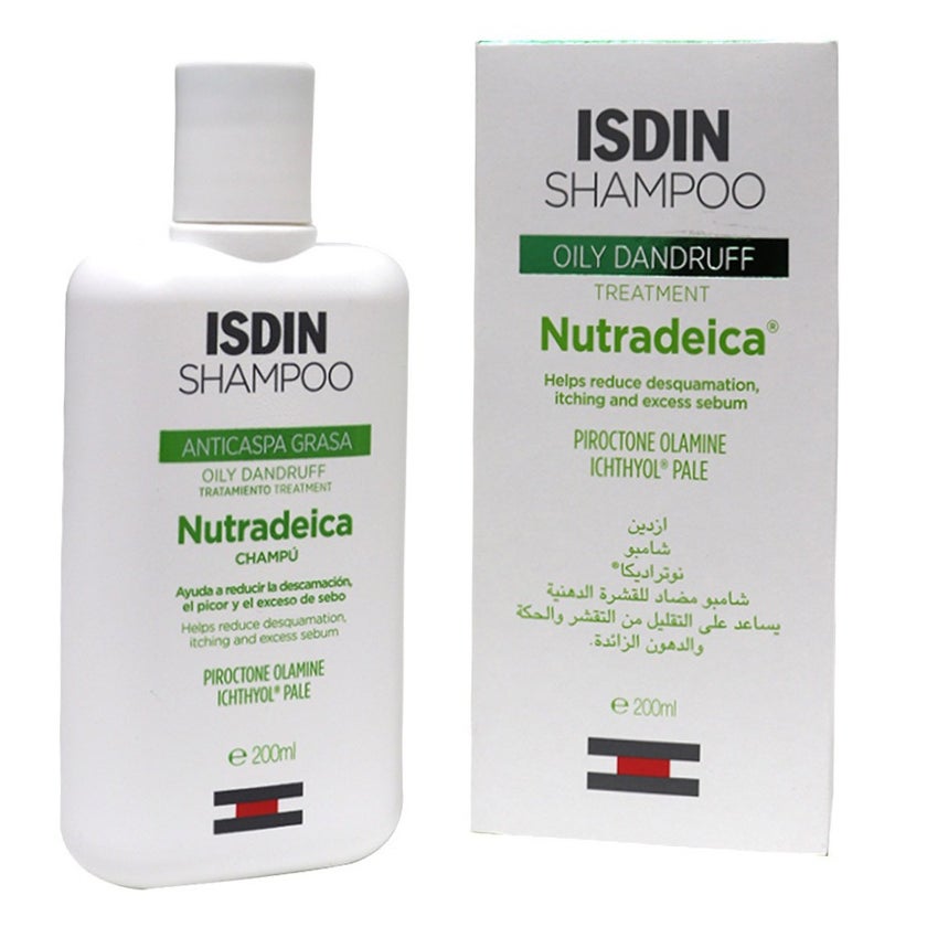 Isdin Nutradeica Oily Anti-Dandruff Treatment Shampoo 200ml