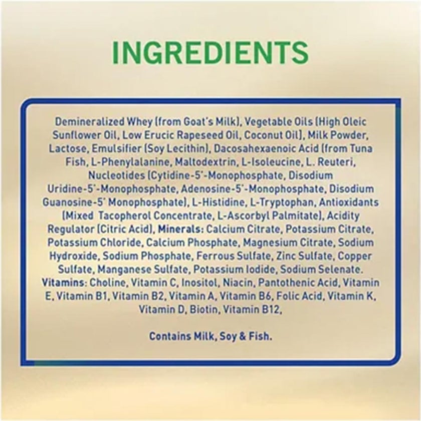 S-26 Goat Milk Stage 1 Baby Milk Formula For 0 To 6 Months 380g