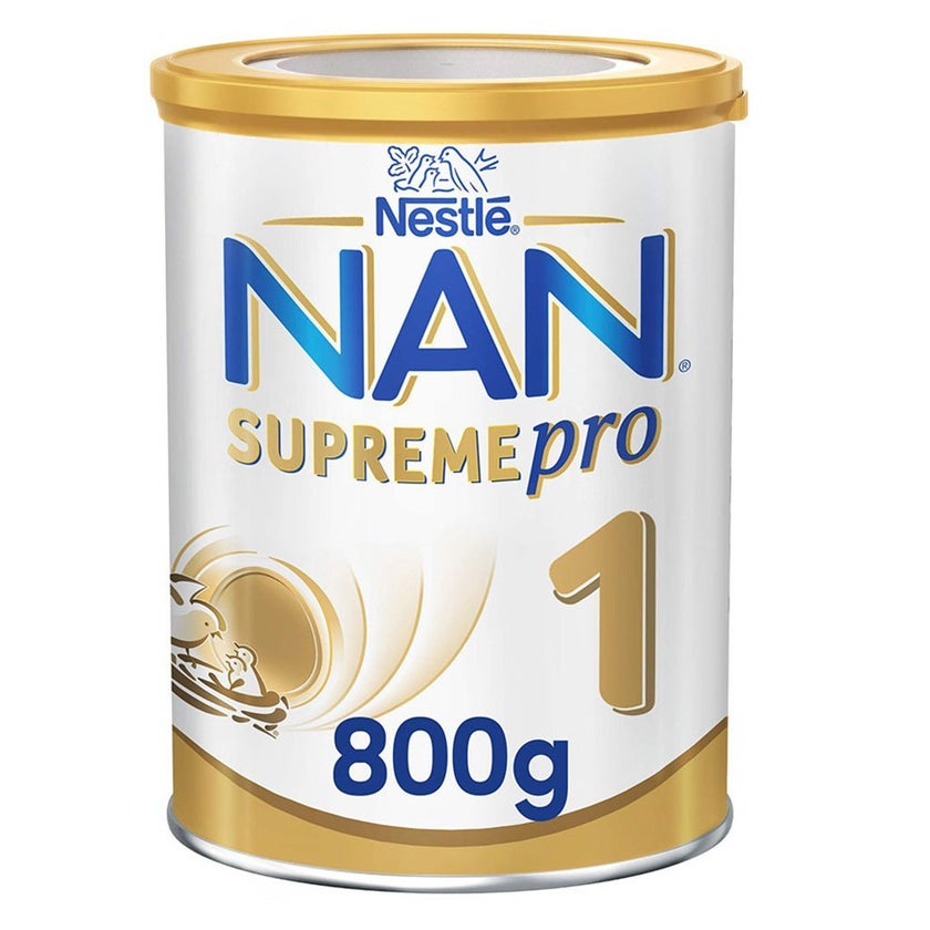 Nestle NAN Supreme Pro Stage 1 Baby Milk Formula For 0 To 6 Months 800g