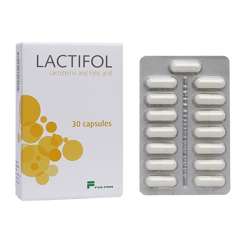 Fulton Lactifol Hard Gelatin Capsules, Pack of 30's